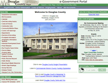 Tablet Screenshot of co.douglas.or.us