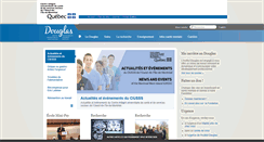 Desktop Screenshot of douglas.qc.ca